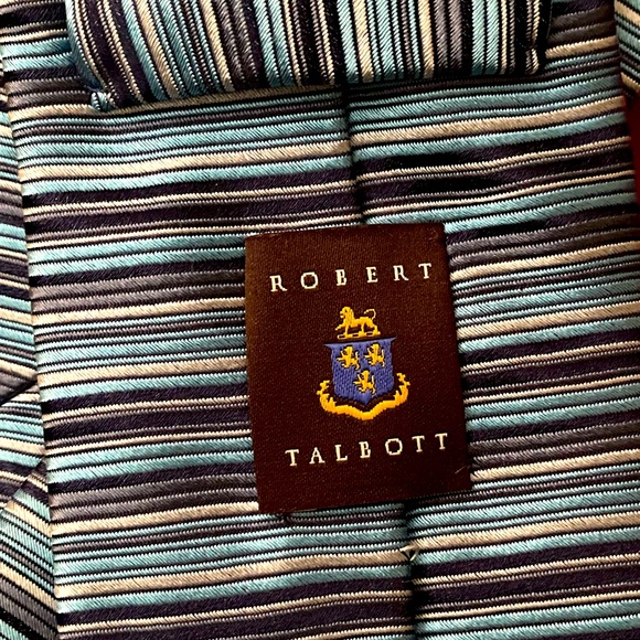 Robert Talbott NWT Tie with Pocket Square - Picture 6 of 11